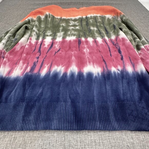 NEW!‎ Jerome Lamaar And Now This Cardigan Sweater Small $69.50 Tie-Dye Cotton - Picture 11 of 12